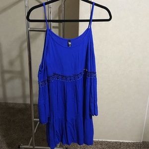Royal Blue Dress.